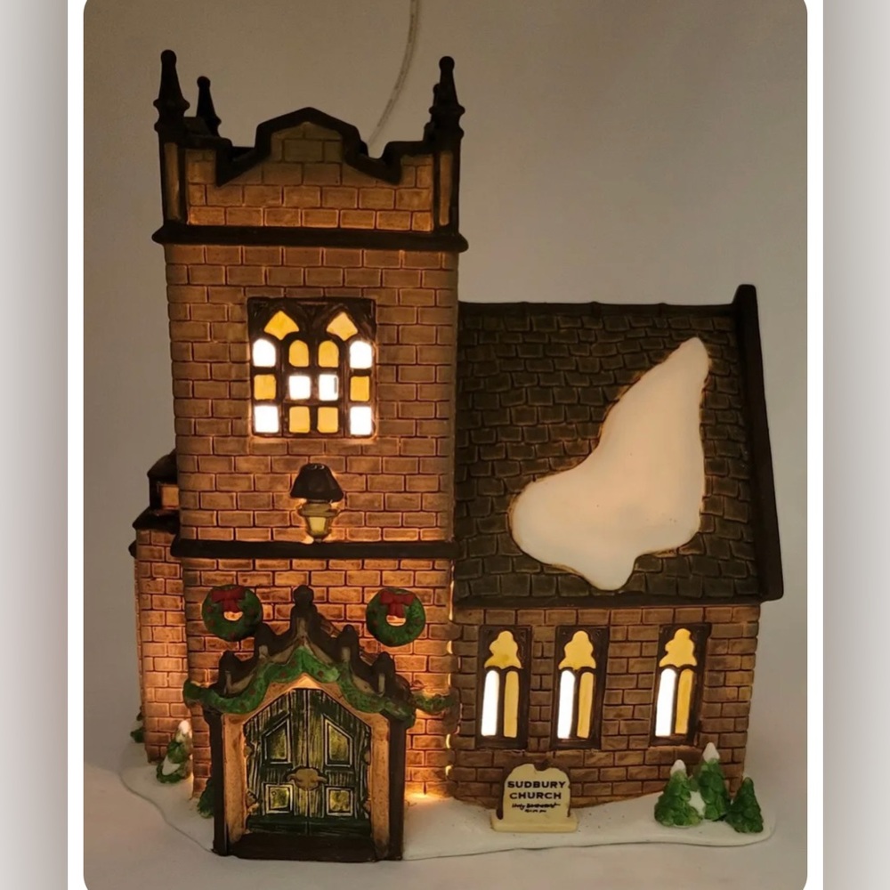 Department 56 Sudbury Church 1997 Heritage Collection Dickens Village 58322